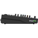 Mackie ProFX10 GO Battery-Powered 10-Channel Analog Audio Mixer Bundle with Gator Cases G-MIXERBAG-1515 Padded Nylon Mixer/Equipment Bag and 10' 3.5mm TRS to Dual 1/4" TS Pro Stereo Breakout Cable