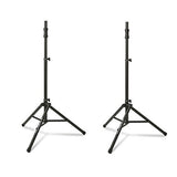Ultimate Support TS-100B (2-Pack) Lift-Assist Aluminum Tripod Speaker Stands