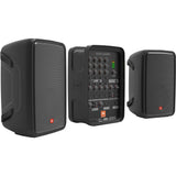 JBL Professional EON208P Portable All-in-One 2-way PA System with 8-Channel Mixer and Bluetooth (Pair)