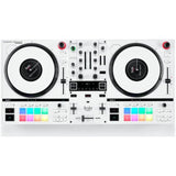 Hercules DJ Control Inpulse T7 White, Limited Edition Bundle with Hercules HDP DJ45 Closed-Back, Over-Ear DJ Headphones