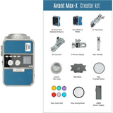 Harlowe Mini Max-X Creator Kit (Faux Blue Leather)