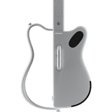 LAVA GENIE 9270002 Sampler Guitar, No Strings Attached, Hundreds of Instrument Presets, Onboard Speaker, White, 30.5 inch Bundle with Rok-It Tripod Guitar Stand, Goby Labs GLS-104 Microphone Sanitizer