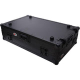 ProX ATA Flight-Style Road Case with Laptop Shelf for DDJ-FLX10 and DDJ-GRV6 Controllers (All Black)