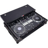 ProX Flight Case for Pioneer DDJ-REV7 Controller with Laptop Shelf and Wheels (All-Black)