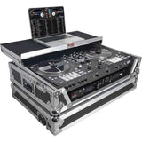 ProX XS-RANEONE WLT Flight Case for RANE ONE DJ Controller with Sliding Laptop Shelf, 1U Rack, and Wheels