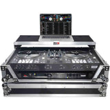 ProX XS-RANEONE WLT Flight Case for RANE ONE DJ Controller with Sliding Laptop Shelf, 1U Rack, and Wheels