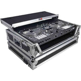 ProX XS-RANEONE WLT Flight Case for RANE ONE DJ Controller with Sliding Laptop Shelf, 1U Rack, and Wheels