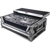 ProX XS-RANEONE WLT Flight Case for RANE ONE DJ Controller with Sliding Laptop Shelf, 1U Rack, and Wheels