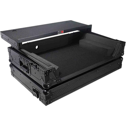 ProX Flight Case For RANE ONE Dj Controller W-Sliding Laptop Shelf & Wheels| Black on Black