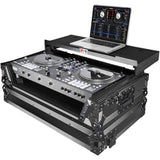 ProX Flight Case For RANE ONE Dj Controller W-Sliding Laptop Shelf & Wheels| Black on Black