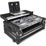 ProX Flight Case For RANE ONE Dj Controller W-Sliding Laptop Shelf & Wheels| Black on Black