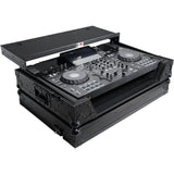 ProX Gig-Ready ATA-Style Flight Case with Laptop Shelf and Wheels for Pioneer XDJ-RX, DDJ-REV5 & XDJ-RX DJ Controllers (All-Black)