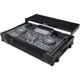 ProX Gig-Ready ATA-Style Flight Case with Laptop Shelf and Wheels for Pioneer XDJ-RX, DDJ-REV5 & XDJ-RX DJ Controllers (All-Black)