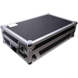 ProX ATA Flight-Style Road Case with Laptop Shelf for DDJ-FLX10 and DDJ-GRV6 Controllers (Black / Silver)