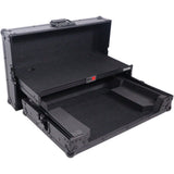 ProX ATA Flight Style Road Case for Pioneer DDJ-400 DDJ-SB3 with Laptop Shelf (Black-on-Black)