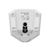 Electro-Voice EVERSE 12 Weatherized Battery-Powered Loudspeaker with Bluetooth Audio and Control (White) Bundle with 20' XLR Cable, Speaker Stand and Speaker Stand Bag 51"