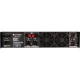 Crown Audio XLi 1500 Stereo Power Amplifier with Touch Fastener Straps (10-Pack) & (2) XLR Cable Bundle