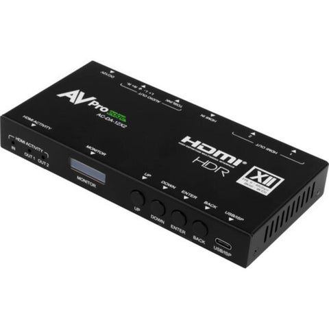 AVPro Edge 1x2 HDMI 2.1b Distribution Amplifier