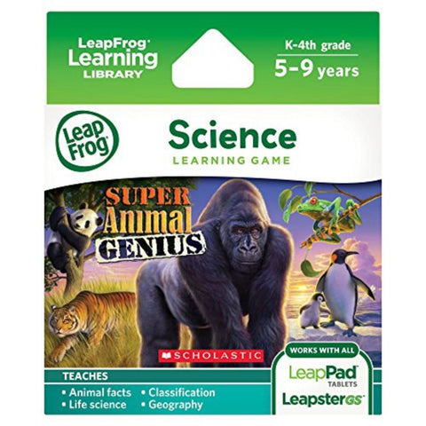 LeapFrog Animal Genius Learning Game (works with LeapPad Tablets, LeapsterGS, and Leapster Explorer)