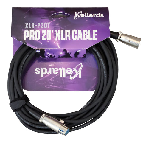 Kellards XLR-P20T Pro 20' XLR Cable
