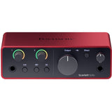 Focusrite Scarlett Solo USB-C Audio Interface (4th Gen) Bundle with Aston Microphones Element Microphone KIT and Kellards XLR-P20T Pro 20 ft XLR Microphone Cable, XLR Male to Female Cable 3-Pin