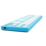 Muse Kinetics K-Board-C | Colorful 25 Key USB MPE MIDI Keyboard Controller with USB-C (Aqua)