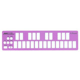 Muse Kinetics K-Board-C | Colorful 25 Key USB MPE MIDI Keyboard Controller with USB-C (Orchid)