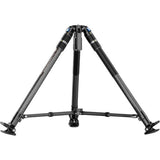 SIRUI SVS75 Professional Video Tripod, 61" Carbon Fiber Tripod with One-Step Height Adjustment, Mid-Level Spreader, Load up to 55.1lbs, Professional Tripod for Video Camera
