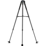 SIRUI SVS75 Professional Video Tripod, 61" Carbon Fiber Tripod with One-Step Height Adjustment, Mid-Level Spreader, Load up to 55.1lbs, Professional Tripod for Video Camera