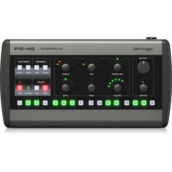 Behringer P16-HQ 16-Channel Personal Monitoring Mixer