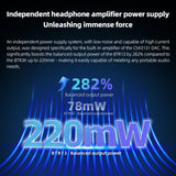 FiiO BTR13 Bluetooth Headphone Amplifier with LDAC, aptX Adaptive, aptX HD, AAC (Dual CS43131 3.5mm Unbalanced & 4.4mm Balanced Output) (Black)