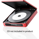 FiiO DM13 Multifunctional Portable Stereo CD Player with Long-Lasting Battery, Supports USB Ripping, Optical/coaxial/3.5mm/4.4mm outputs (Red Bluetooth)