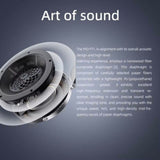 FiiO FT1 Closed-Back Over-Ear Nanowood Fiber Composite Diaphragm Wired Hi-Fi Headphones, Detachable Cable, American Black Walnut Wood Ear Cups for Home, Studio, Recording (Beech)