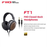 FiiO FT1 Pro Open-Back Planar Magnetic Wired Hi-Fi Headphones for Home, Studio, Recording, High Sensitivity (Black)