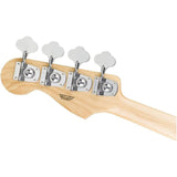 Fender Standard Jazz Bass - 3-color Sunburst, Laurel Fingerboard Bundle with Classic Celluloid Guitar Picks 351 Shape 12-Pack, 10' Instrument Cable Black, Guitar Strap Black with White Logo