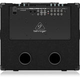 Behringer Ultratone KXD15 600W 4-Channel PA System and Keyboard Amplifier with 15" Turbosound Speaker