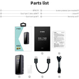 FiiO BTR13 Bluetooth Headphone Amplifier with LDAC, aptX Adaptive, aptX HD, AAC (Dual CS43131 3.5mm Unbalanced & 4.4mm Balanced Output) (Blue)