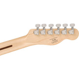 Squier Affinity Series Telecaster Electric Guitar, Butterscotch Blonde, Maple Fingerboard, Left-Handed Bundle with Classic Celluloid Guitar Picks 12-Pack, 10' Instrument Cable, Guitar Strap Black