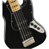 Squier Classic Vibe 70s 5-String Jazz Bass, Black, Maple Fingerboard