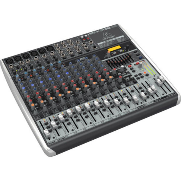 Behringer XENYX QX1832USB Premium Analog 18-Input Mixer with Multi-FX and USB/Audio Interface (Wireless Ready)