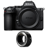Nikon Z5 II Mirrorless Camera Bundle with Nikon Mount Adapter FTZ II