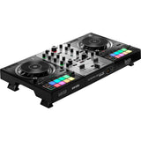 Hercules DJControl Inpulse 500 DJ Software Controller (Limited Edition Silver) Bundle with Hercules HDP DJ45 Closed-Back, Over-Ear DJ Headphones