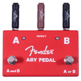 Fender ABY Pedal Footswitch, Red (Pair)