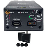 Core SWX NANO-C98MX HDV Battery with Ring LED Gauge (98Wh, Canon BP-A) Bundle with Core SWX XPD-45 Universal 45W USB-C PD Wall Charger with Cable