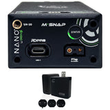 Core SWX NANO-C98MX HDV Battery with Ring LED Gauge (98Wh, Sony BP-U) Bundle with Core SWX XPD-45 Universal 45W USB-C PD Wall Charger with Cable