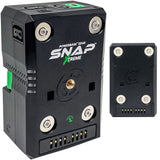 Core SWX Powerbase Edge SNAP Xtreme Smart-Stacking Battery (98Wh) Bundle with Core SWX Snap It Gold Mount Conversion Plate