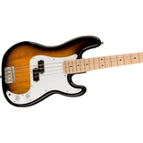 Squier Sonic Precision Bass, 2-Color Sunburst, Maple Fingerboard