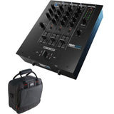 Reloop RMX-30 BT 3-Channel Bluetooth DJ Mixer Bundle with Gator Cases G-MIXERBAG-1212 Padded Nylon Mixer/Equipment Bag (12.0 x 12.0 x 5.5")