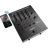 Reloop RMX-30 BT 3-Channel Bluetooth DJ Mixer Bundle with Gator Cases G-MIXERBAG-1212 Padded Nylon Mixer/Equipment Bag (12.0 x 12.0 x 5.5")
