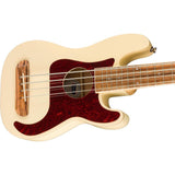 Fender, 4-String Ukulele, Right, Olympic White